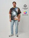 Мужская футболка оверсайз / COSMO STAR