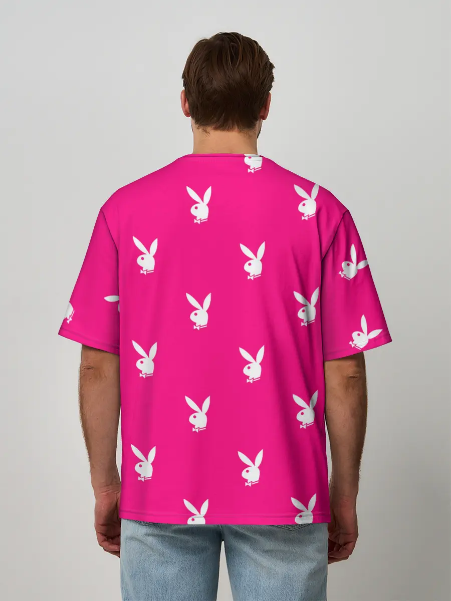 Мужская футболка оверсайз / PLAYBOY | ПЛЕЙБОЙ