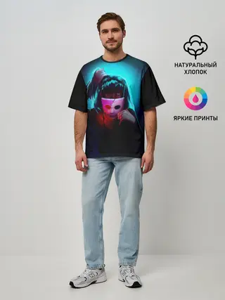 Мужская футболка оверсайз / Sally Face