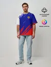 Мужская футболка оверсайз / RUSSIA SPORT / РОССИЯ СПОРТ