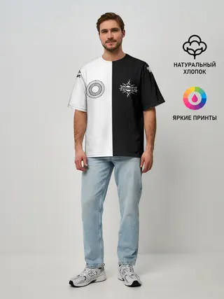 Мужская футболка оверсайз / GODSMACK | ГОДСМАК