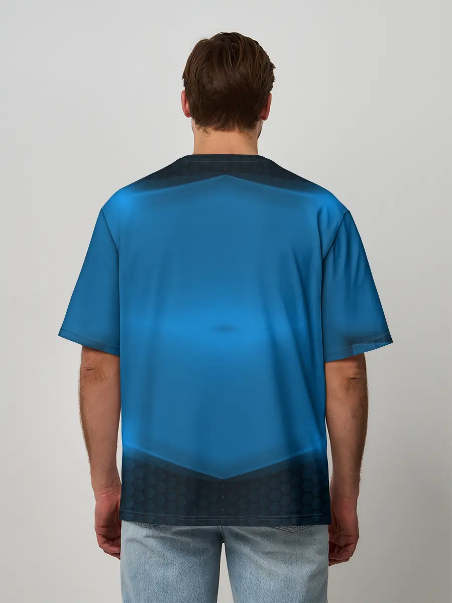 Мужская футболка оверсайз / Skoda SPORT