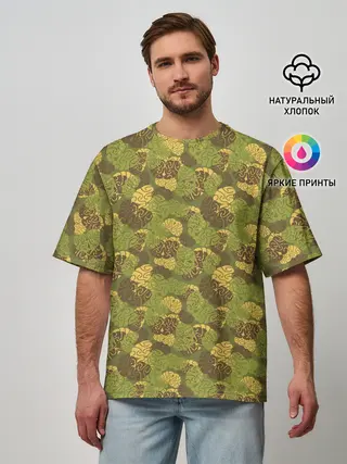 Мужская футболка оверсайз / Мозги