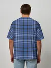 Мужская футболка оверсайз / Шотландка | Tartan