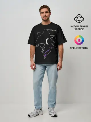 Мужская футболка оверсайз / Monstercat