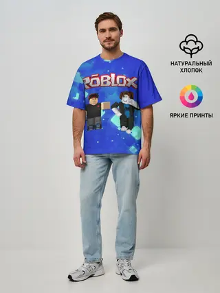 Мужская футболка оверсайз / ROBLOX