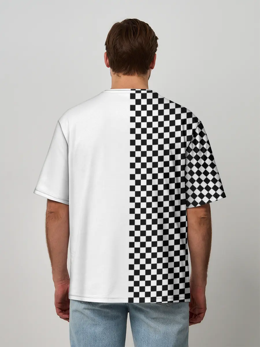 Мужская футболка оверсайз / ФРЕНДЗОНА