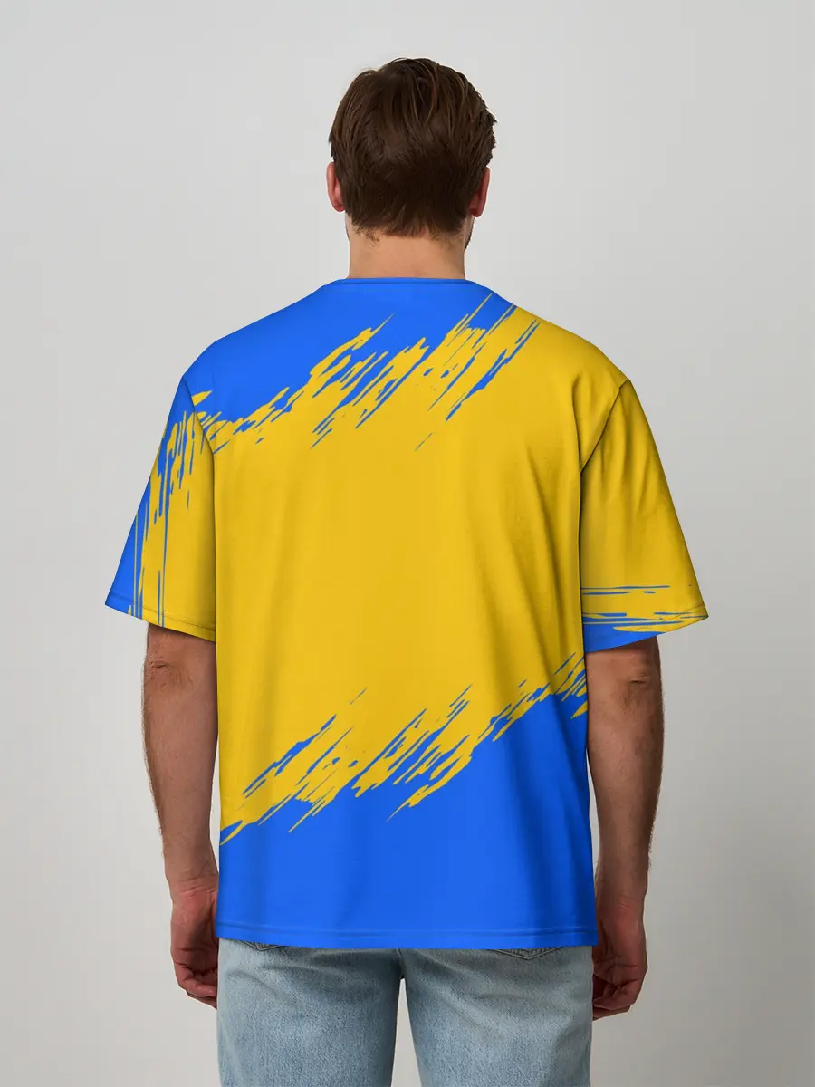 Мужская футболка оверсайз / ЗЛАТАН ИБРАГИМОВИЧ / ШВЕЦИЯ