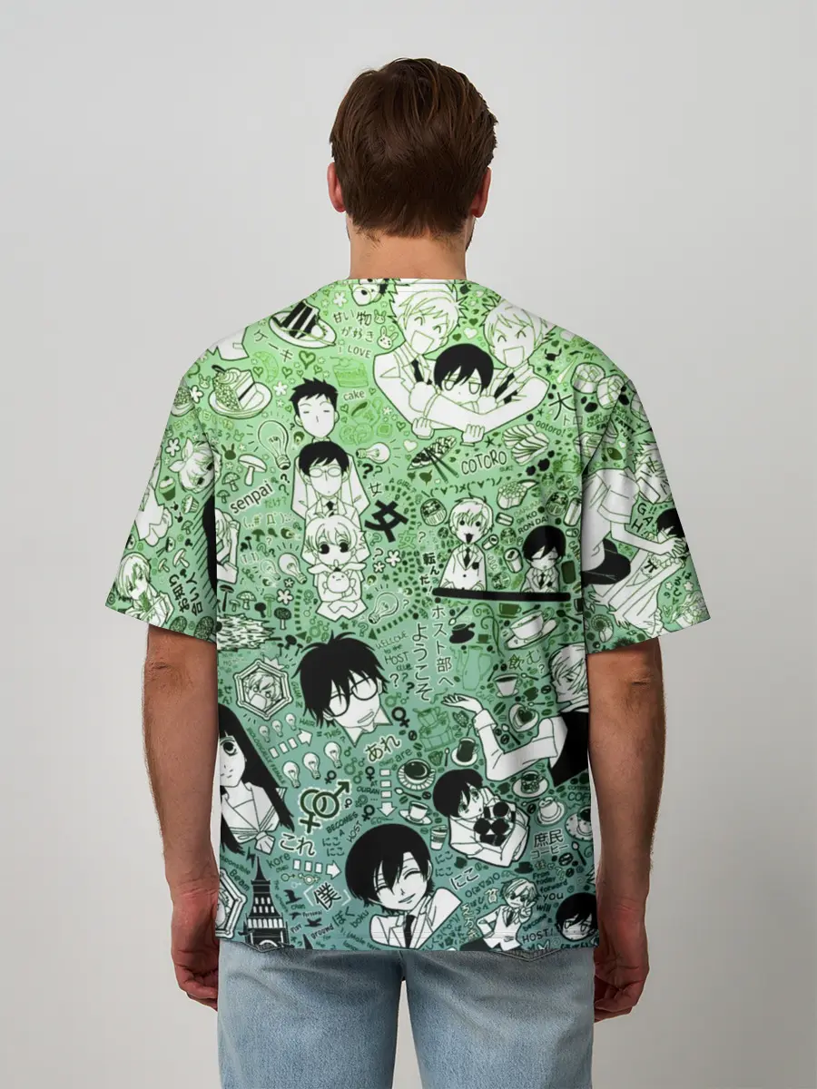 Мужская футболка оверсайз / P007_P004ooo2186163