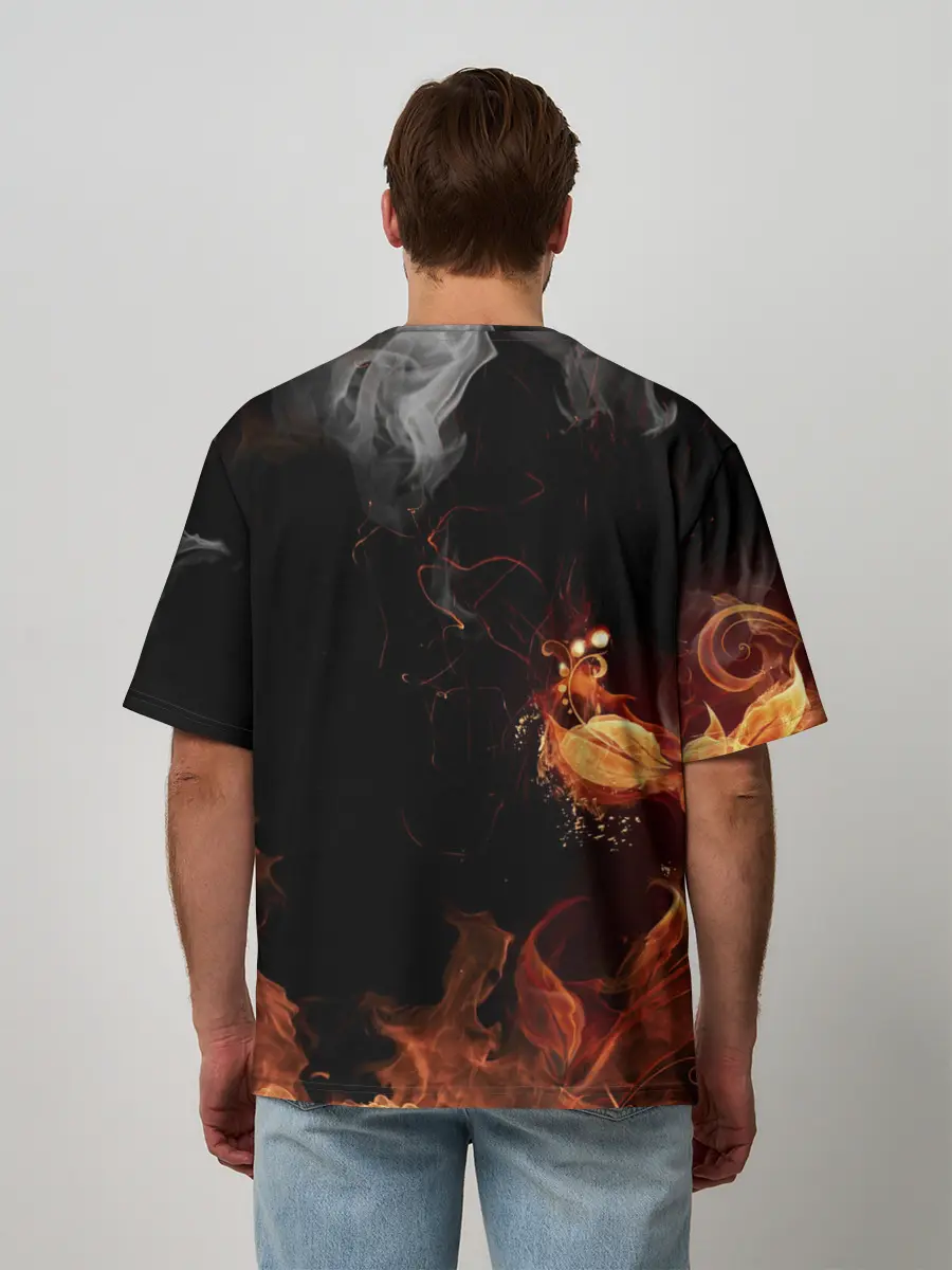 Мужская футболка оверсайз / Rammstein