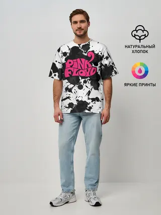 Мужская футболка оверсайз / PINK FLOYD