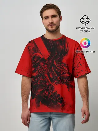 Мужская футболка оверсайз / BERSERK | БЕРСЕРК
