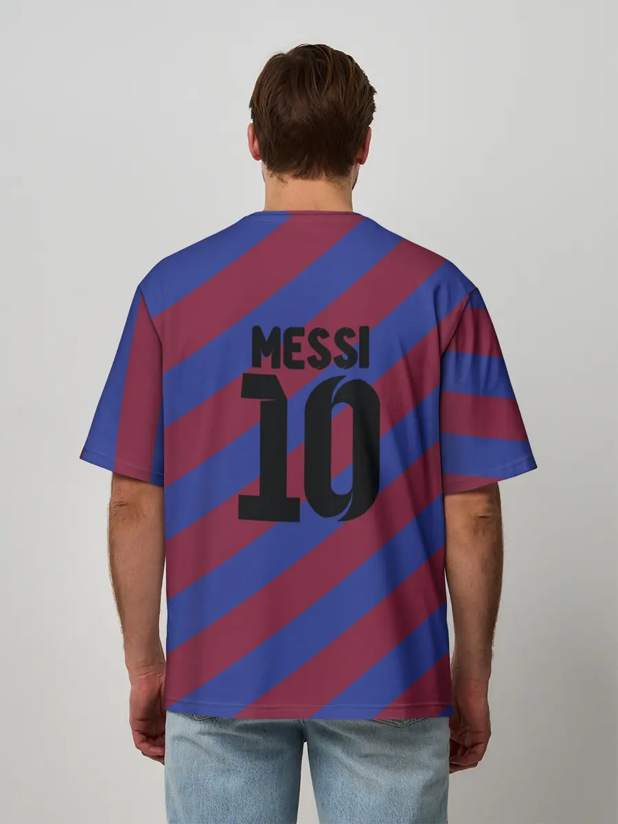 Мужская футболка оверсайз / Barcelona