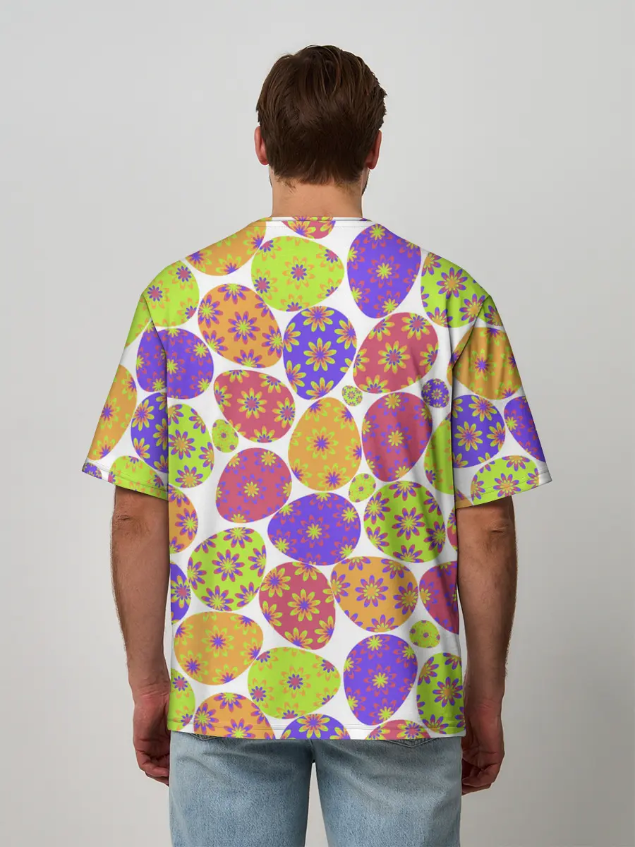 Мужская футболка оверсайз / Пасха