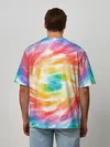 Мужская футболка оверсайз / РАДУЖНЫЙ УРАГАН | HURRICANE