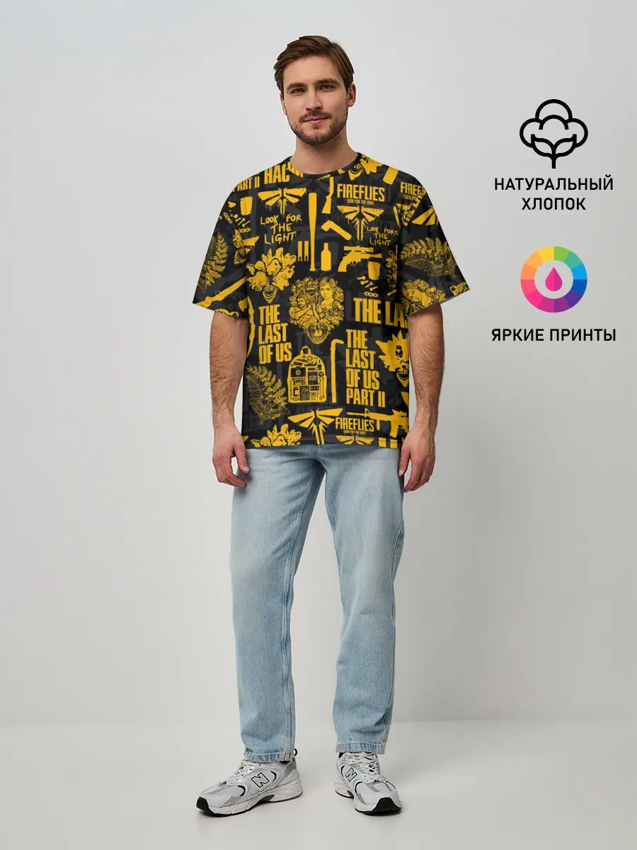 Мужская футболка оверсайз / THE LAST OF US 2