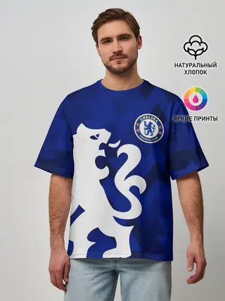 Мужская футболка оверсайз / Chelsea