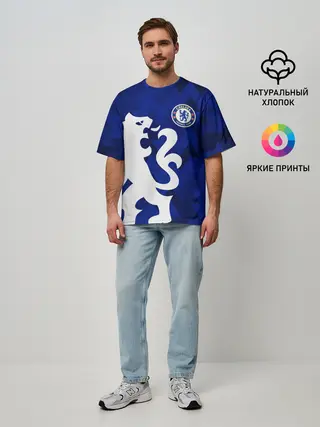 Мужская футболка оверсайз / Chelsea