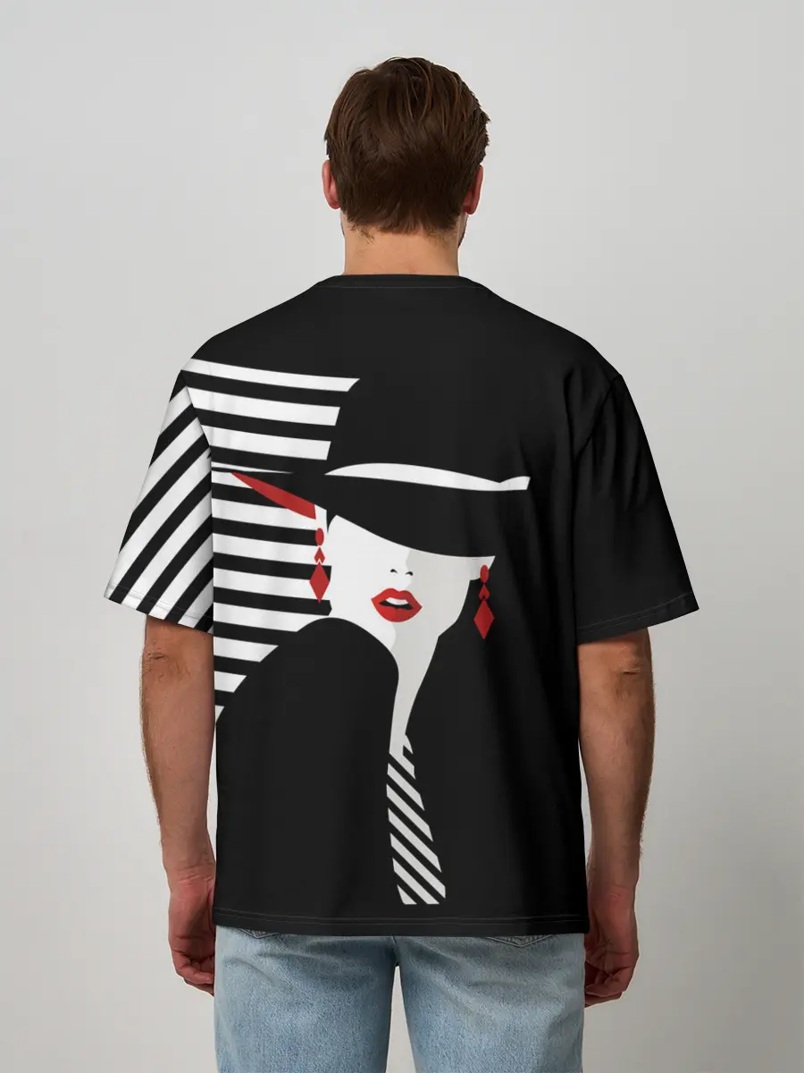 Мужская футболка оверсайз / Fashion