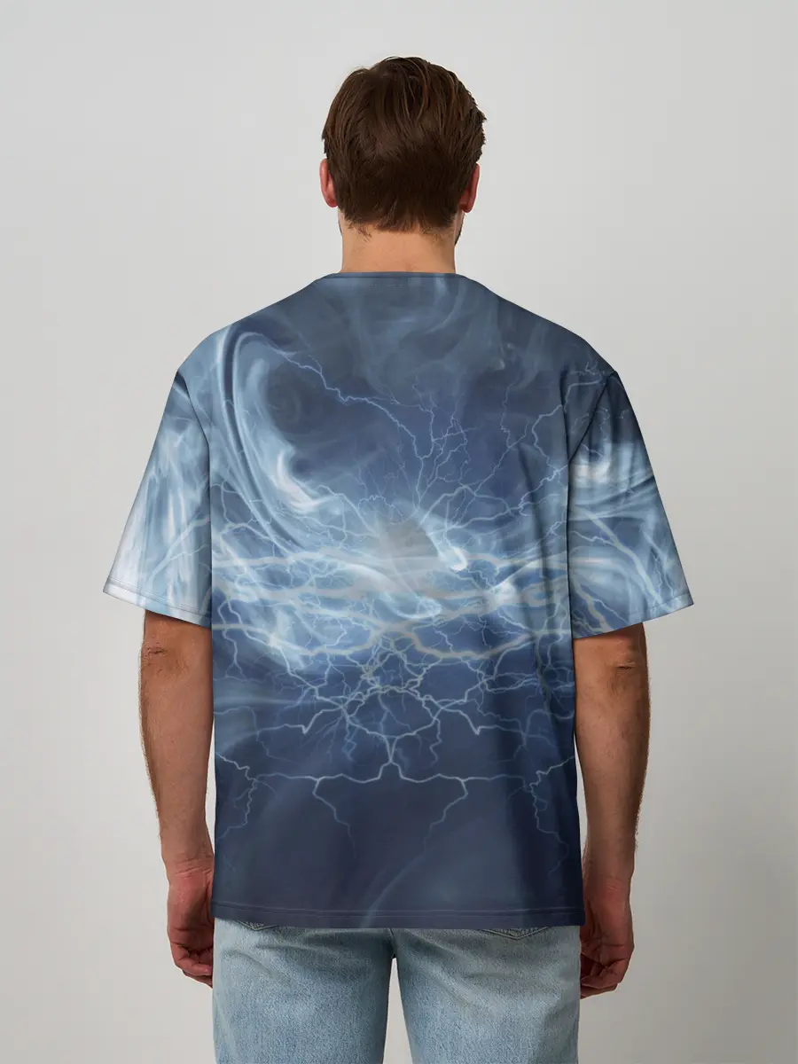 Мужская футболка оверсайз / Divinity