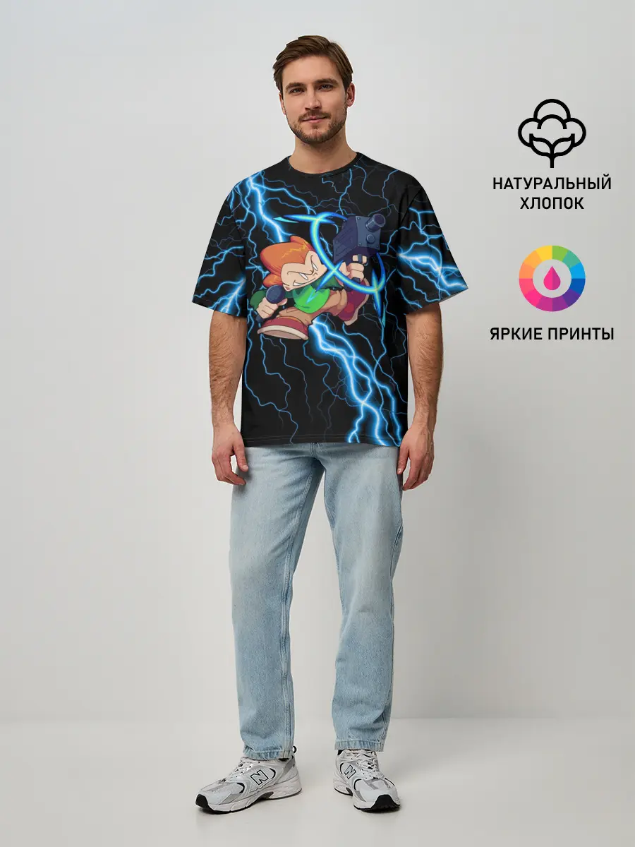 Мужская футболка оверсайз / Пико