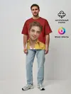 Мужская футболка оверсайз / РОБЕРТ