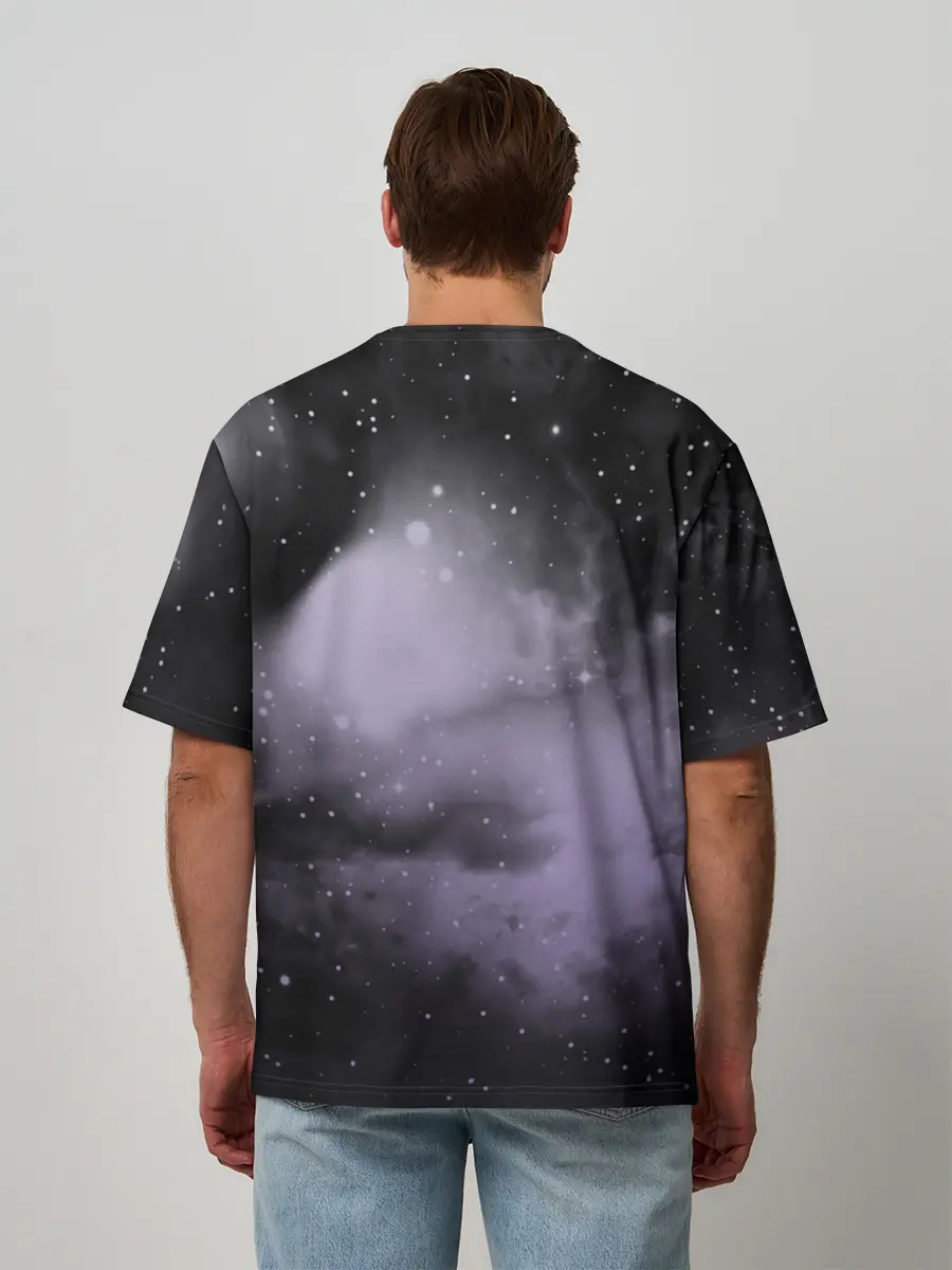 Мужская футболка оверсайз / Жан-Пьер Польнарефф