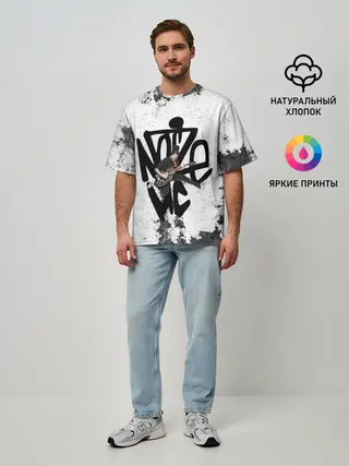 Мужская футболка оверсайз / Noize MC