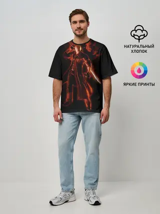 Мужская футболка оверсайз / Devil May Cry