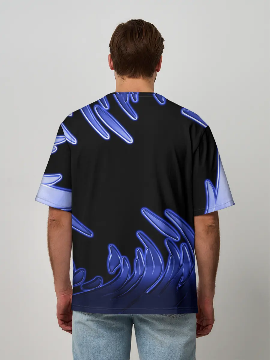 Мужская футболка оверсайз / Subaru