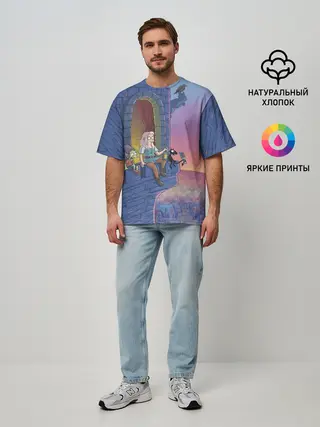 Мужская футболка оверсайз / Разочарование