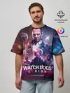 Мужская футболка оверсайз / WATCH DOGS:LEGION