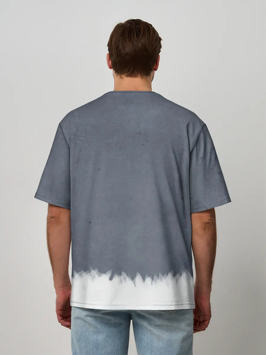 Мужская футболка оверсайз / Демон-лис Томоэ