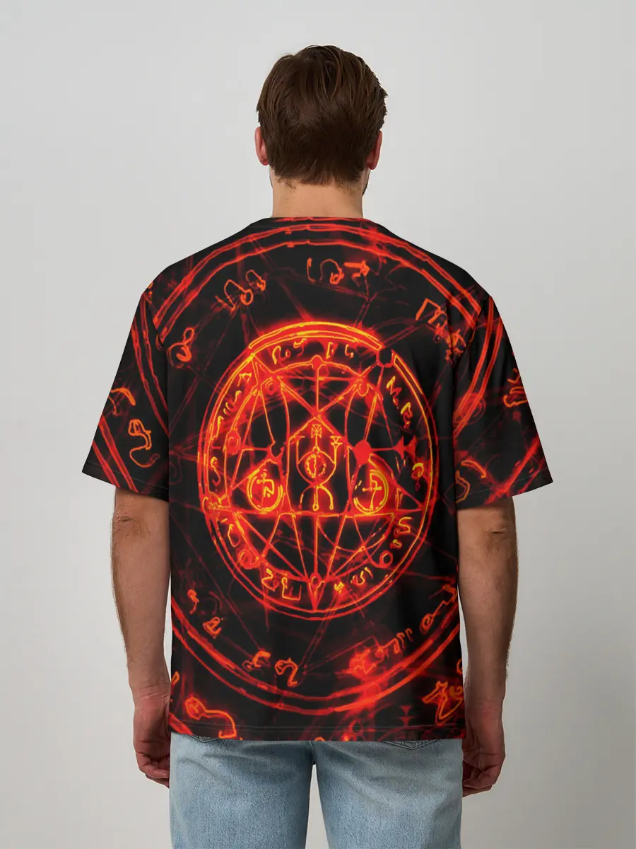 Мужская футболка оверсайз / DOOM