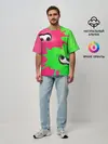 Мужская футболка оверсайз / Splatoon