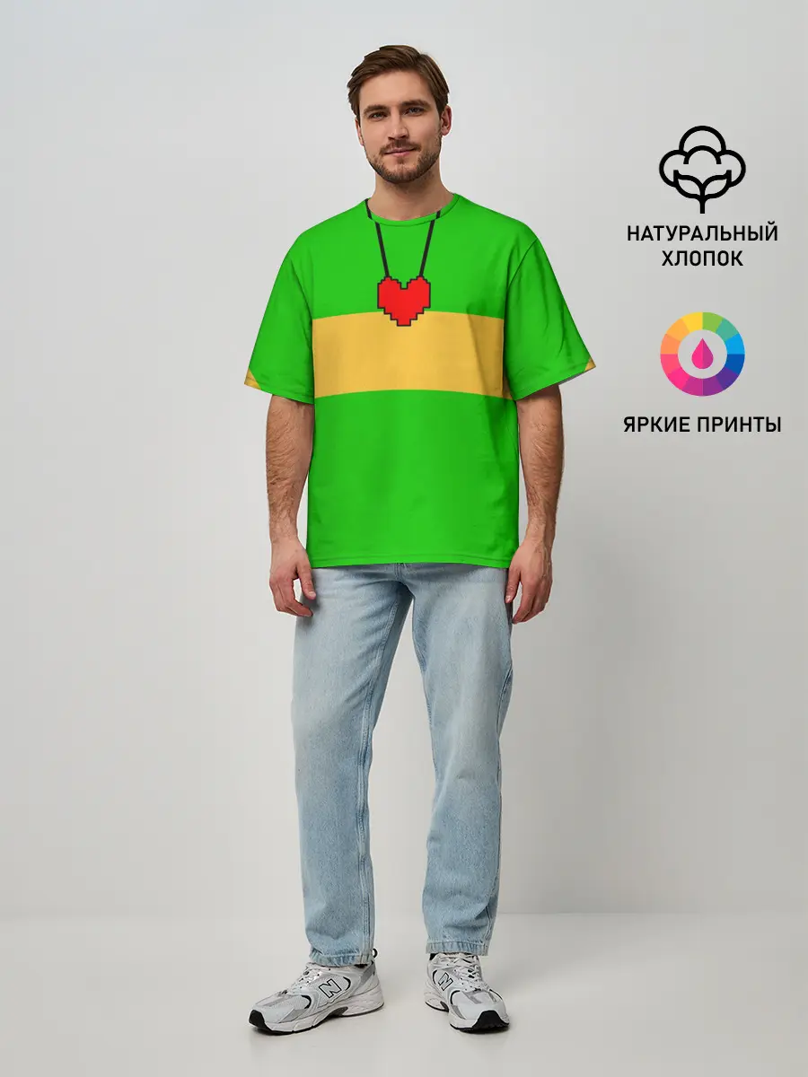 Мужская футболка оверсайз / ЧАРА