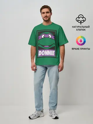 Мужская футболка оверсайз / Донателло