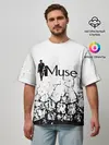 Мужская футболка оверсайз / muse