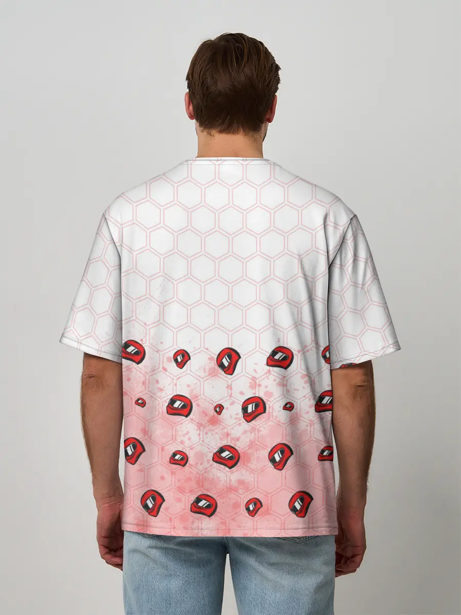 Мужская футболка оверсайз / Тойота - Racing