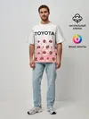 Мужская футболка оверсайз / Тойота - Racing