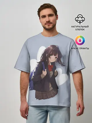 Мужская футболка оверсайз / Sayu