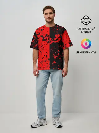 Мужская футболка оверсайз / Дороро | Dororo Logo