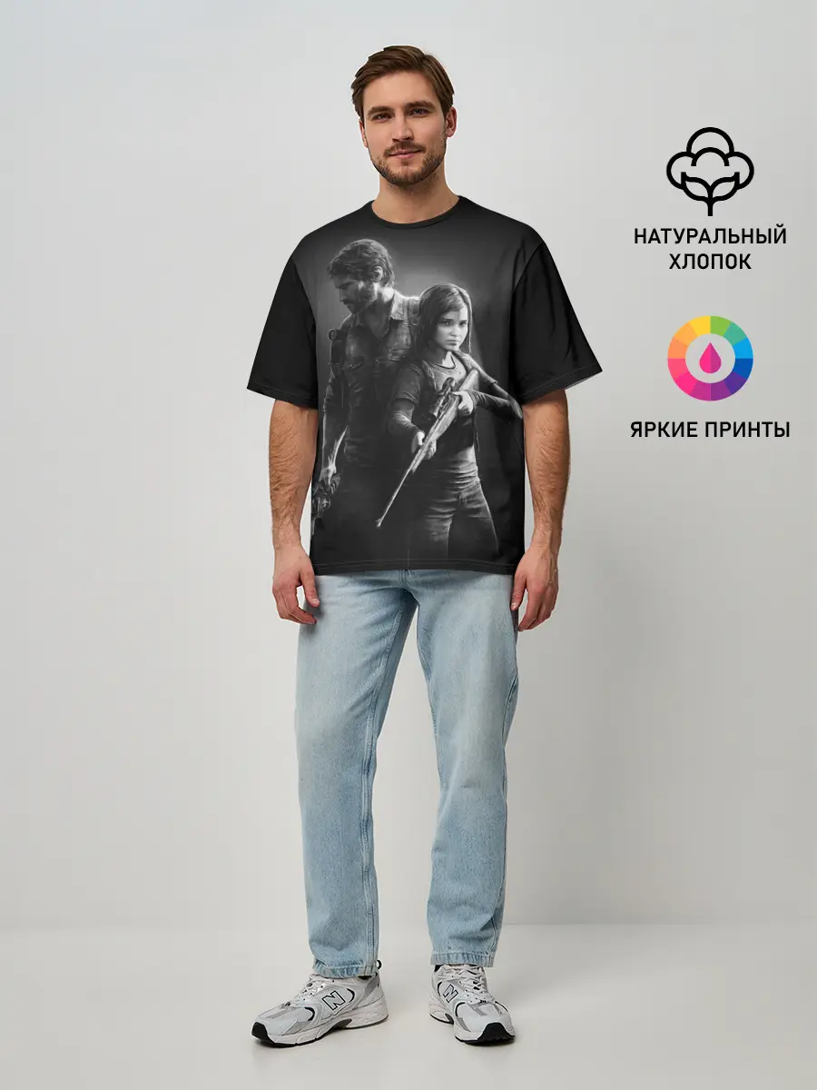 Мужская футболка оверсайз / The Last of Us