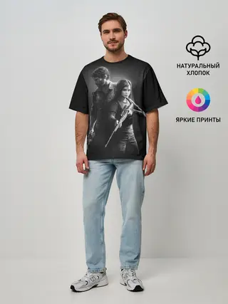 Мужская футболка оверсайз / The Last of Us