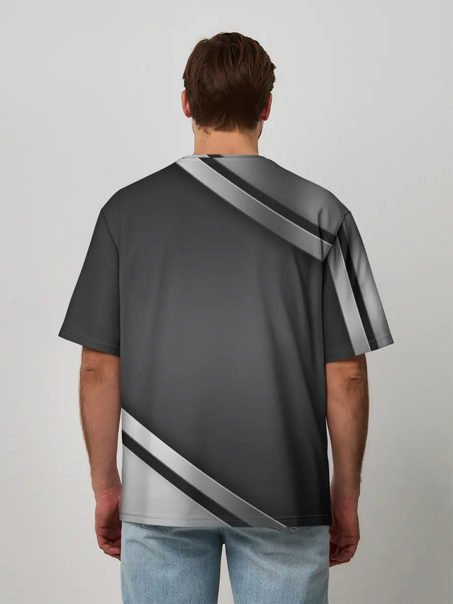 Мужская футболка оверсайз / KIA SPORT