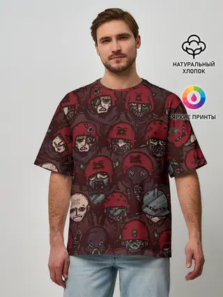 Мужская футболка оверсайз / BLOODPACT