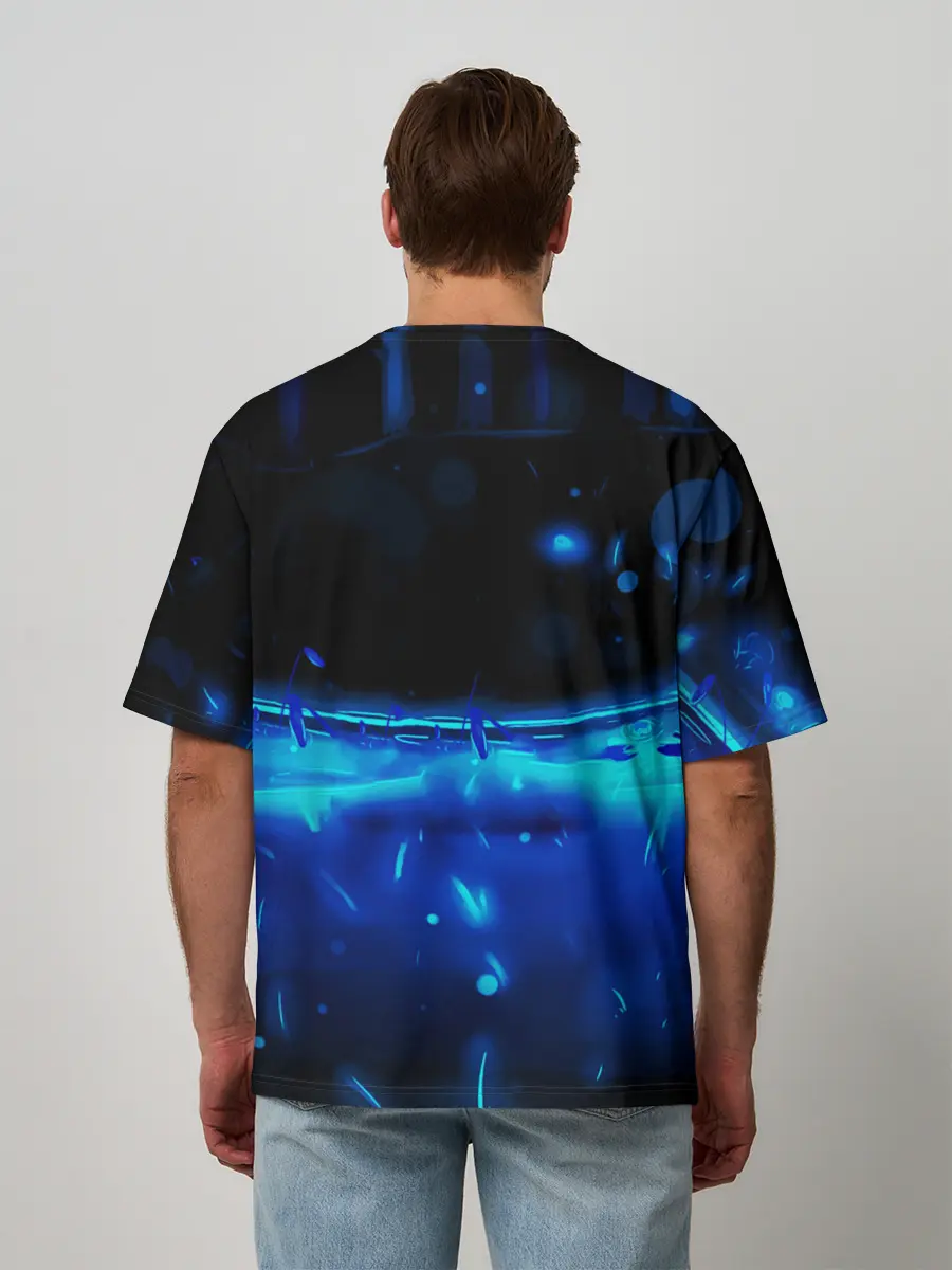 Мужская футболка оверсайз / UNDERTALE