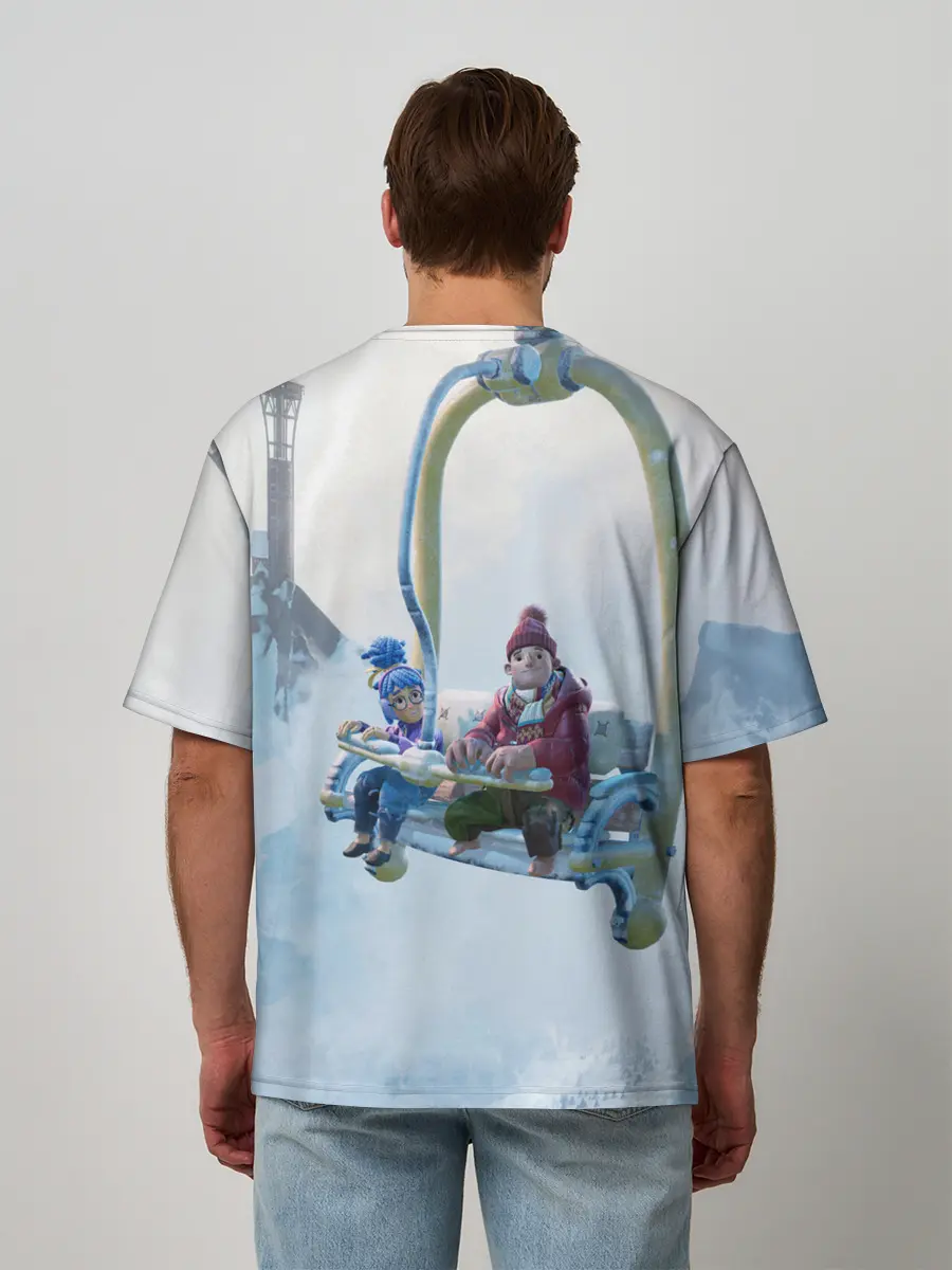 Мужская футболка оверсайз / It Takes Two Коди и Мэй