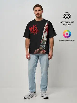 Мужская футболка оверсайз / American Horror Story