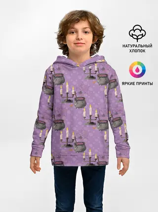 Детское худи / Хэллоуин Свечи